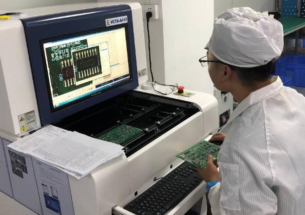 PCBA代工代料的AOI檢測(cè)工序